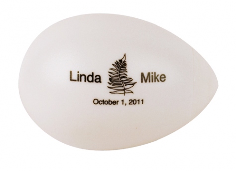 Linda Mike Wedding Favor Shakers